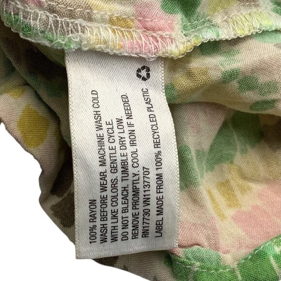 Cherokee Toddler Girls Multicolor Printed Dress Ruffled Sleeves Size 2T Sundress - Picture 4 of 12